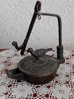 Antieke militaire olielamp veldkamp, Ophalen of Verzenden