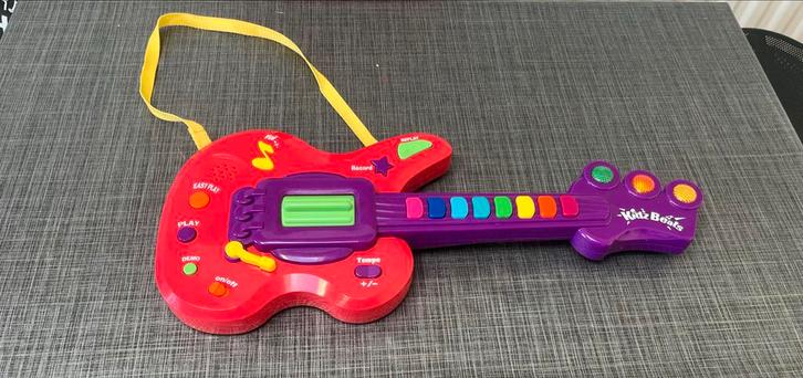 KidsBeatz Gitaar - Super Leuke Muziek!, Kinderen en Baby's, Speelgoed | Educatief en Creatief, Gebruikt, Ontdekken, Met licht