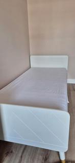 Vipack kinderbed billy wit, Ophalen, 85 tot 100 cm, Zo goed als nieuw, Matras