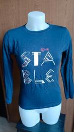 Blauw katoenen shirt Red Horse Ferro maat S, Dressuur, Nieuw, Ophalen of Verzenden, Info@horka.com