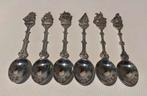 6x Theelepel met schepen van DE. Lengte 11 cm., Ophalen of Verzenden