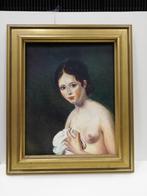 Olieverfschilderij C.Cozic naar Jacques Louis David, Ophalen of Verzenden