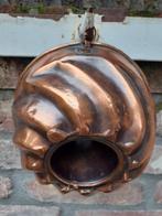 (6) Vintage koperen tulband cake bakvorm puddingvorm, Antiek en Kunst, Ophalen of Verzenden