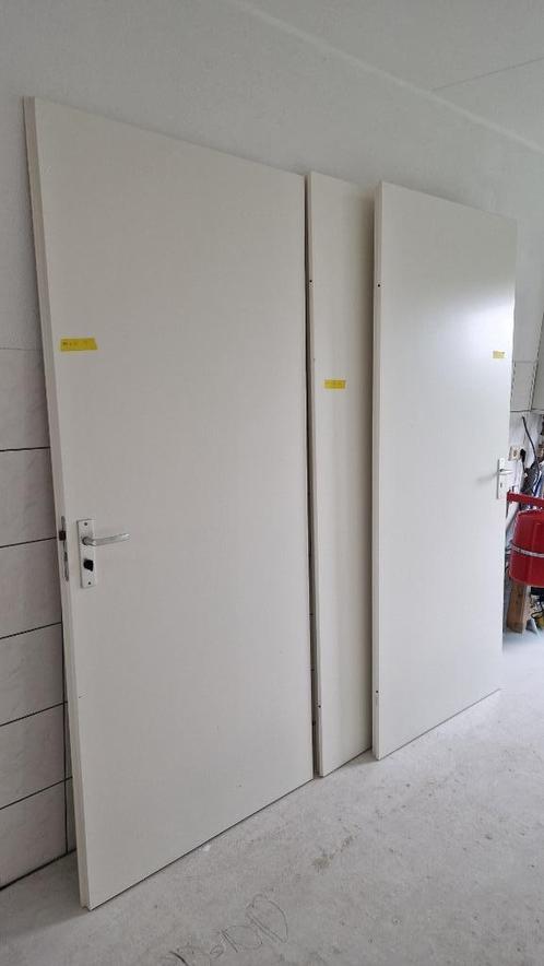 4x opdekdeur 211 x 88 cm, Doe-het-zelf en Verbouw, Deuren en Horren, Gebruikt, Binnendeur, 200 tot 215 cm, 80 tot 100 cm, Hout