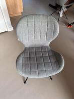 6 Zuiver OMG Stoelen, Huis en Inrichting, Stoelen, Gebruikt, Ophalen of Verzenden, Metaal, Grijs