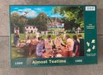 Hop puzzel almost teatime nieuw in seal 1000 stukjes, Hobby en Vrije tijd, Denksport en Puzzels, Ophalen of Verzenden, 500 t/m 1500 stukjes