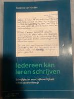 Iedereen kan leren schrijven - Suzanne van Norden, Boeken, Studieboeken en Cursussen, Ophalen of Verzenden, Alpha, Gelezen, Overige niveaus