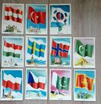 Verzamelplaatjes vlaggen, Verzamelen, 1960 tot 1980, Gebruikt, Ophalen of Verzenden, Prent