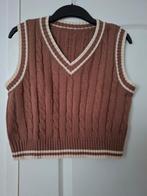 Gebreide spencer, Spencer, Bruin, Ophalen of Verzenden, Zo goed als nieuw