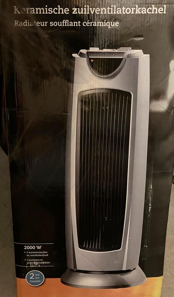 Keramische ventilator verwarmingstoren kachel fan heater, Huis en Inrichting, Kachels, Zo goed als nieuw, Overige soorten, Elektrisch