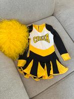 Cheerleader jurkje met pompom mt 110/116, Ophalen of Verzenden, Zo goed als nieuw, 110 t/m 116, Meisje
