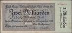 Duitsland Essen 2 milliarden mark 1923 gebruikt (nr 154), Verzenden, Duitsland, Los biljet