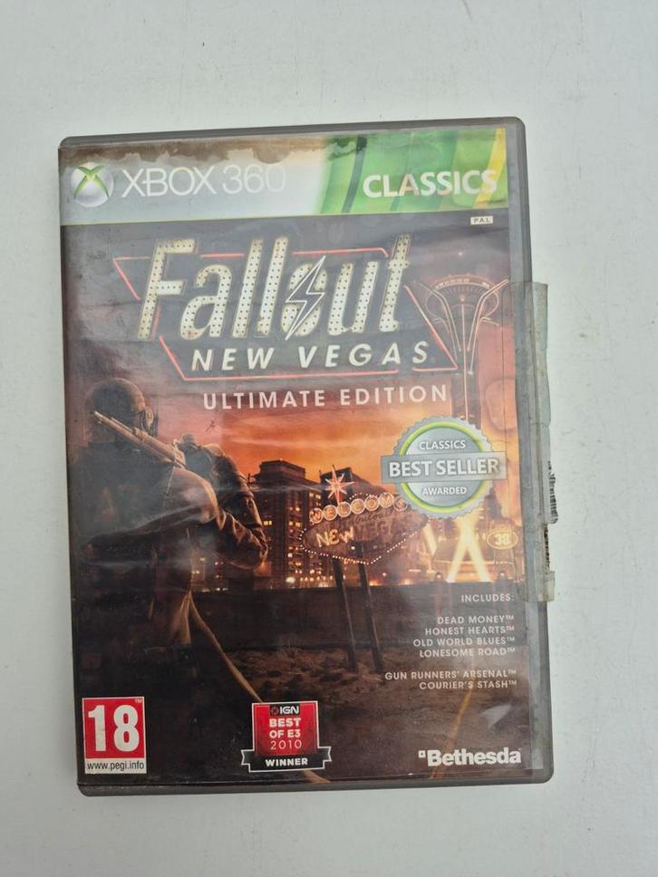 Fallout New Vegas Ultimate Edition - Xbox 360, Spelcomputers en Games, Games | Xbox 360, Gebruikt, Role Playing Game (Rpg), 1 speler