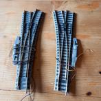 Fleischmann profi wissels L en R 6140, Gebruikt, Gelijkstroom, Fleischmann, Rails