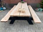Houten Picknicktafel 300x190cm z.g.a.n., Tuin en Terras, Zo goed als nieuw, Rechthoekig, Hout, Ophalen