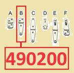 490200 (B) Scharnier RVS - lang 103 mm - breed 32 mm. € 3,95, Ophalen of Verzenden, Nieuw, Overige typen