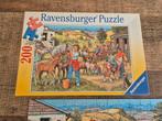 Puzzel "Nadine bij de ponies" 200 stukjes Ravensburger, Ophalen of Verzenden, Meer dan 50 stukjes, Zo goed als nieuw, 6 jaar of ouder