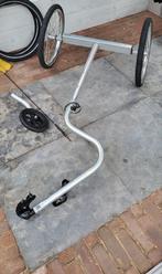 alu onderstel voor fiets bagagekar Winther., Fietsen en Brommers, Fietsaccessoires | Aanhangers en Karren, Ophalen, Gebruikt, 60 tot 80 kg