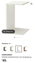 Ikea pax komplement verdeler + 3 planken, Ophalen, 50 tot 100 cm, Zo goed als nieuw, Minder dan 100 cm