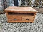 Teak TV Meubel - 90x50x45 cm, Huis en Inrichting, Kasten | Televisiemeubels, Ophalen, Teakhout, Zo goed als nieuw, Minder dan 100 cm