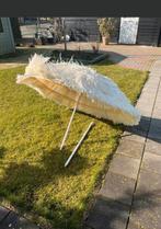 Hawaii Parasol met franjes, Ophalen of Verzenden, Gebruikt, 1 tot 2 meter, Stokparasol