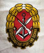 DDR Vaantje GST uit 1985, Verzenden, Landmacht, Duitsland, Vlag of Vaandel