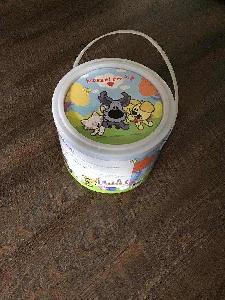 Woezel en Pip blokken, Kinderen en Baby's, Speelgoed | Houten speelgoed, Ophalen, Zo goed als nieuw