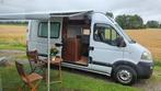 Mooie en nette Opel Movano buscamper 2.5 TDCI 3.5, Chemisch toilet, Buscamper of Camperbus, Tot en met 2, Treinzit