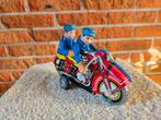 Blikken Speelgoed Motorfiets met 2 Chinese Mannen, Ophalen of Verzenden