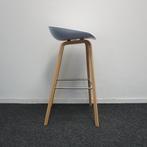 HAY About a Stool AAS32 Barkrukken | Wit / Eiken | 75 cm, Huis en Inrichting, Barkrukken, -, -, 60 tot 90 cm, Ophalen of Verzenden