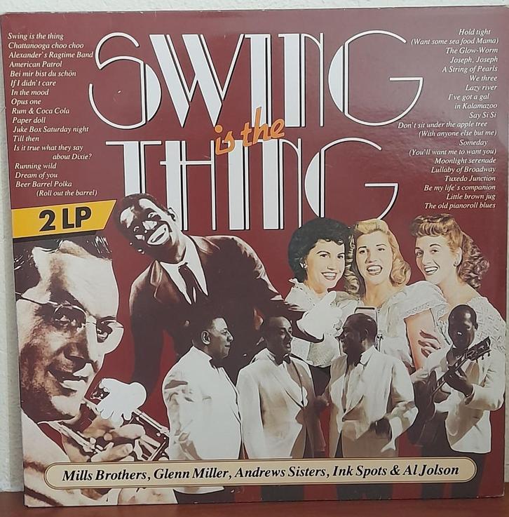 Swing is the thing: diverse artiesten (LP/vinyl), Cd's en Dvd's, Vinyl | Jazz en Blues, Gebruikt, Jazz, Overige formaten, Ophalen of Verzenden