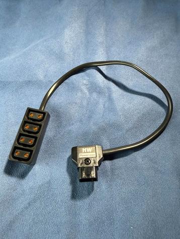 Hawk-Woods Power-Con Splitter: 1x D-Tap naar 4x Uitgangen beschikbaar voor biedingen