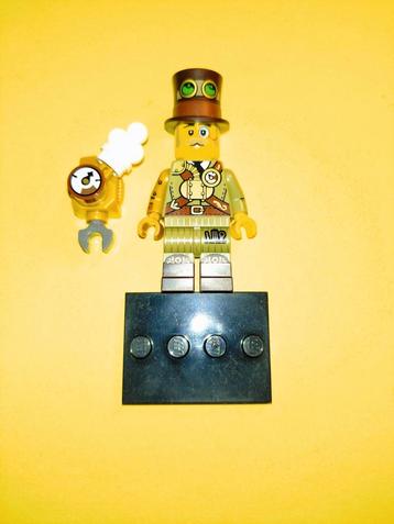 LEGO CMF STEAMPUNK INVENTOR FIGUUR/POPPETJE beschikbaar voor biedingen