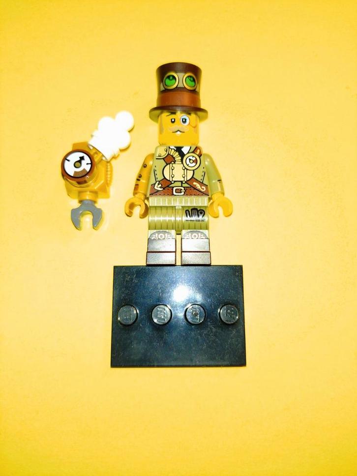 LEGO CMF STEAMPUNK INVENTOR FIGUUR/POPPETJE, Kinderen en Baby's, Speelgoed | Duplo en Lego, Zo goed als nieuw, Lego, Losse stenen