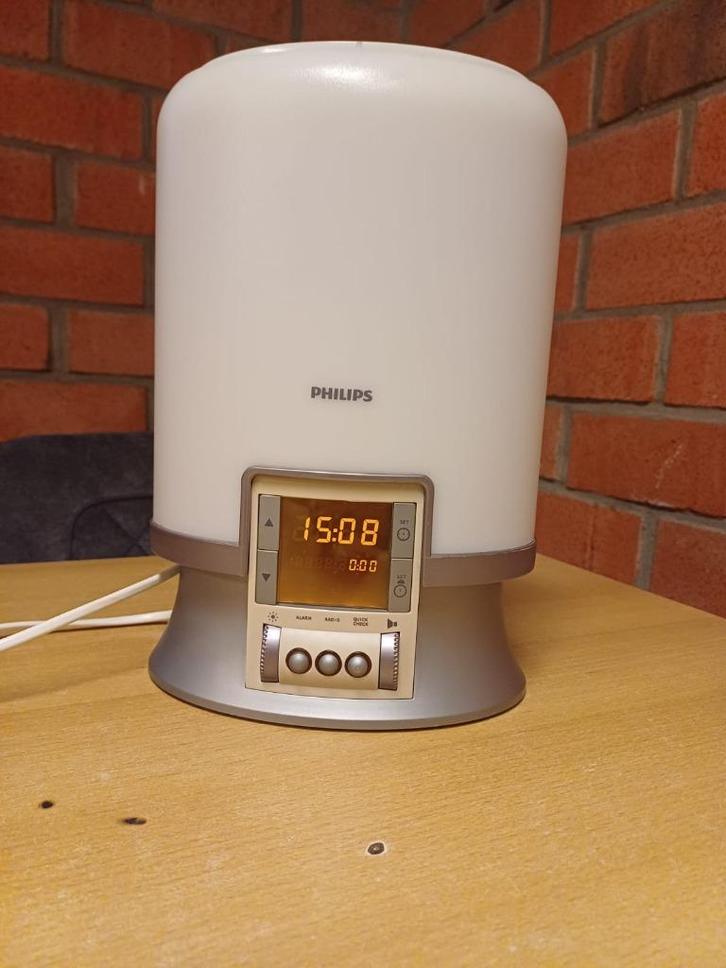 Philips Wake-up Light (Lichtwekker), Witgoed en Apparatuur, Wekkers, Zo goed als nieuw, Digitaal, Ophalen of Verzenden