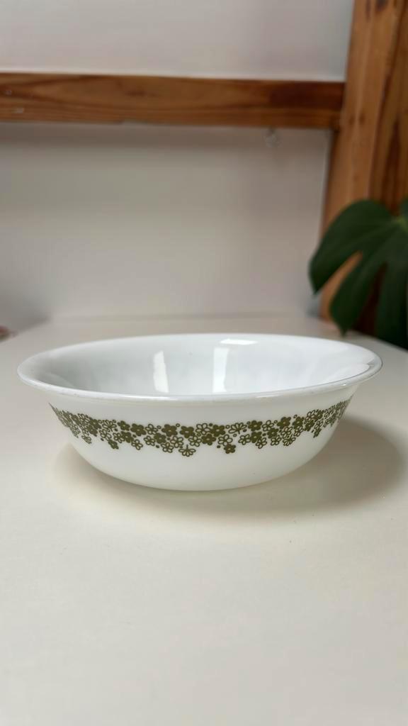 Corelle Groen  'Crazy Daisy -Spring Blossom' Klein Kom, Antiek en Kunst, Antiek | Servies los, Ophalen of Verzenden