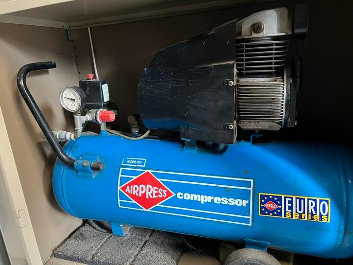 Airpress Compressor 280/50 - Elektrische Compressor, Doe-het-zelf en Verbouw, Compressors, Gebruikt, 6 tot 10 bar, 25 tot 100 liter
