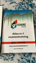 Alles-in-1 examentraining Economie havo 2025 P.A. Bloemers, Boeken, Schoolboeken, Ophalen of Verzenden, Zo goed als nieuw, Nederlands