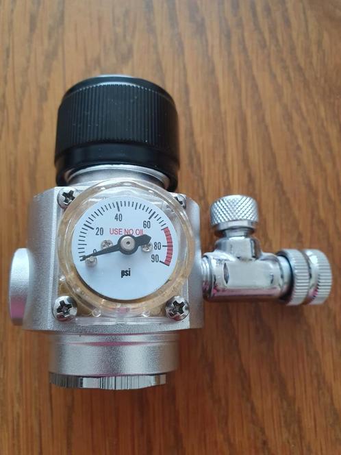 CO₂ Drukregelaar met Manometer, Dieren en Toebehoren, Vissen | Aquaria en Toebehoren, Nieuw, Filter of Co2, Ophalen