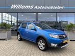 Dacia Sandero 0.9 TCe Stepway Lauréate Trekhaak, Navigatie, Voorwielaandrijving, Stof, Gebruikt, Zwart