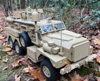 Mrap 6x6  Cougar truck met div. upgrades RTR., Hobby en Vrije tijd, Modelbouw | Radiografisch | Auto's, Elektro, Auto offroad