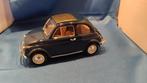 Modelautos 1:18     500 F blauw, rood en geel   1965, Ophalen of Verzenden, Zo goed als nieuw, Auto, Bburago