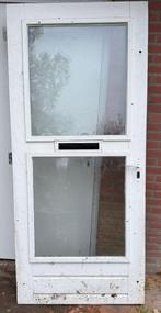 buitendeur  206 cm x 93 cm en 4 cm dik, Doe-het-zelf en Verbouw, Deuren en Horren, Ophalen, Gebruikt, Buitendeur, 200 tot 215 cm