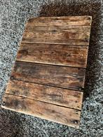 Steigerhout tafel/ kar, Ophalen of Verzenden, Zo goed als nieuw, Hout