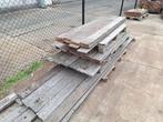 Gebruikte  hardhouten  vlonderplanken  vlonder, Ophalen, Gebruikt, Hout