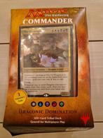 Magic the gathering Commander Draconic Domination, Speeldeck, Ophalen of Verzenden, Zo goed als nieuw