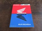 Honda RVF RC45 1993 shop manual werkplaatshandboek, Ophalen of Verzenden, Honda