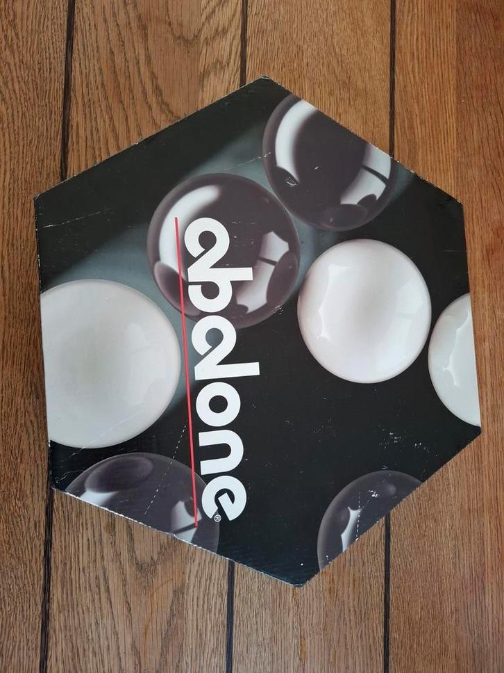 Abalone Bordspel - Vintage Editie, Hobby en Vrije tijd, Gezelschapsspellen | Bordspellen, Gebruikt, Een of twee spelers, Ophalen of Verzenden