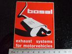 sticker bosal logo exhaust systems for motorvehicles uitlaat, Verzenden, Zo goed als nieuw, Merk