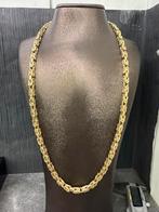 Prachtige 14 karaats gouden dikke koningsketting 70 cm, Ophalen of Verzenden, Goud